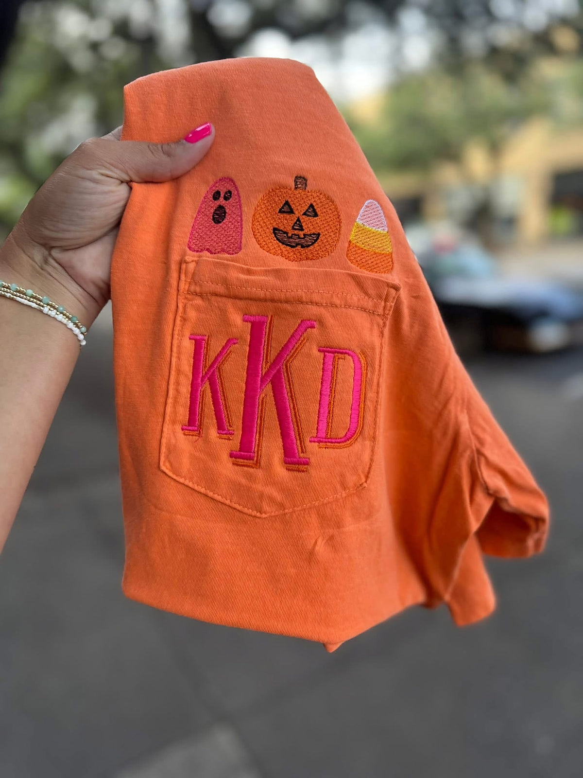 Halloween Icons w/shadow monogram