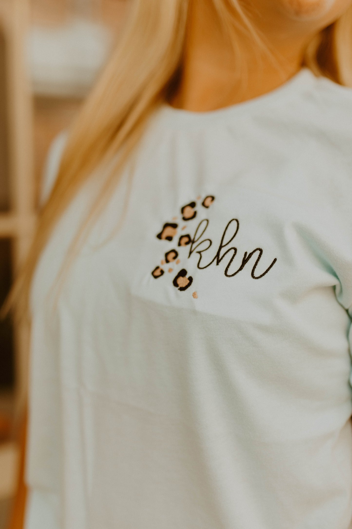 Leopard Bella + Canvas Tee