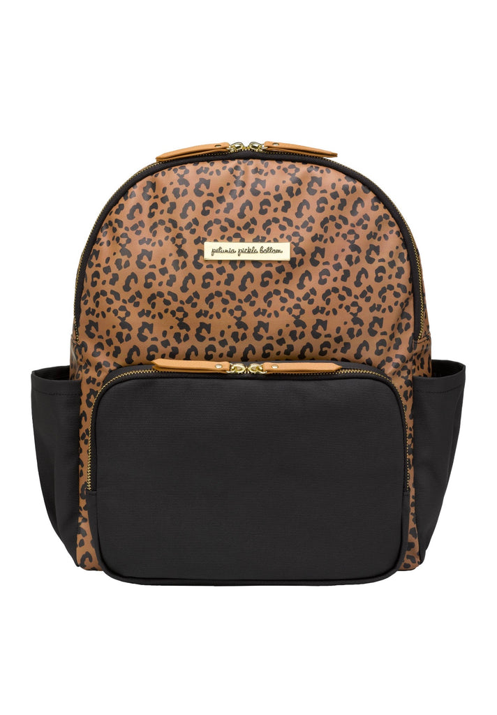 Petunia Backpack Diaper Bag • Leopard