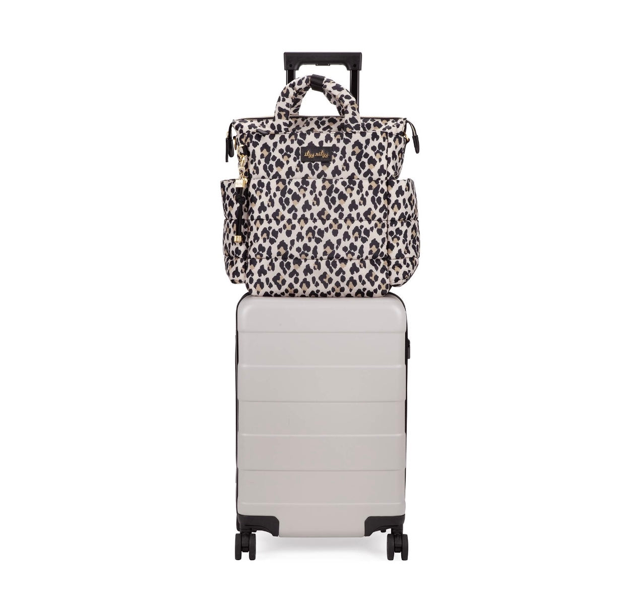 Dream Convertible Leopard Diaper Bag